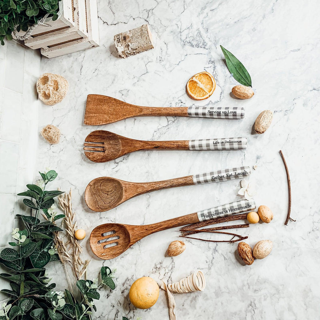 Wooden Serving Utensils Gia Roma