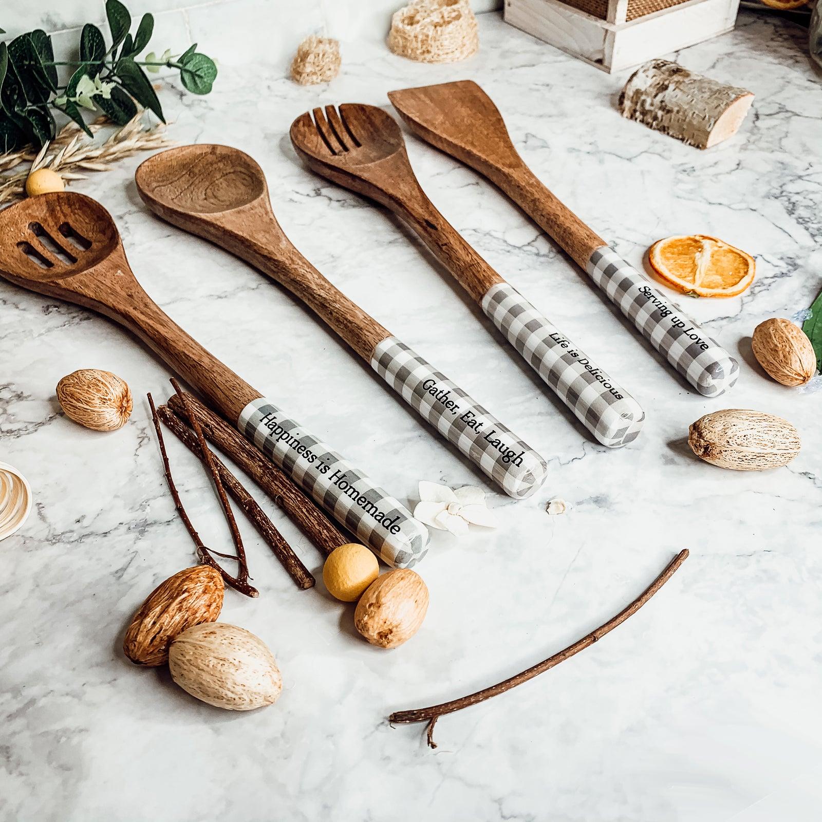 Wooden Serving Utensils Gia Roma