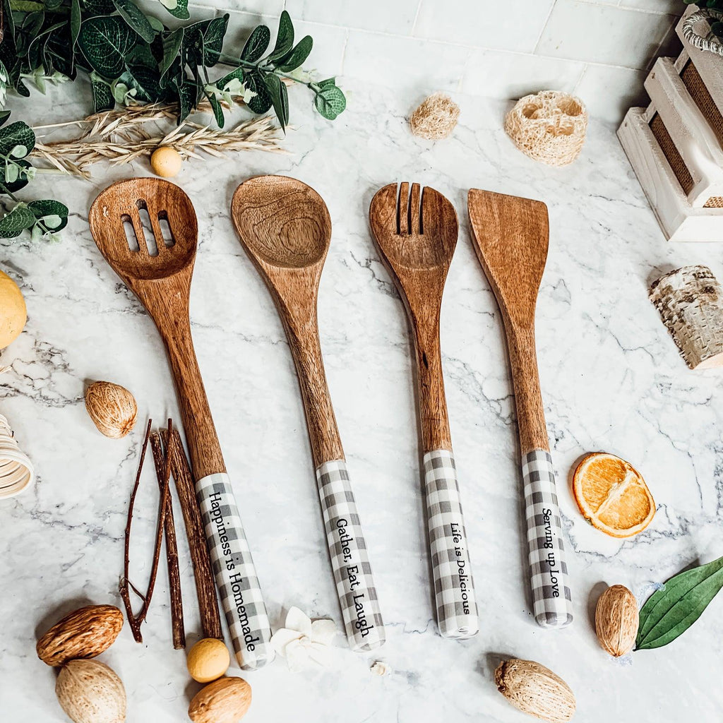 Wooden Serving Utensils Gia Roma