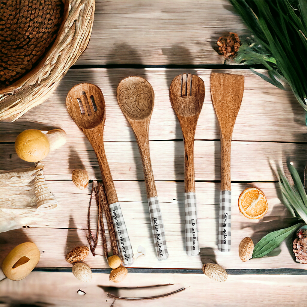 Wooden Serving Utensils Gia Roma