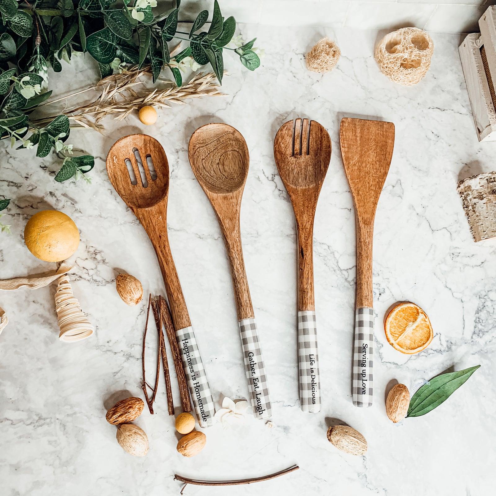 Wooden Serving Utensils Gia Roma