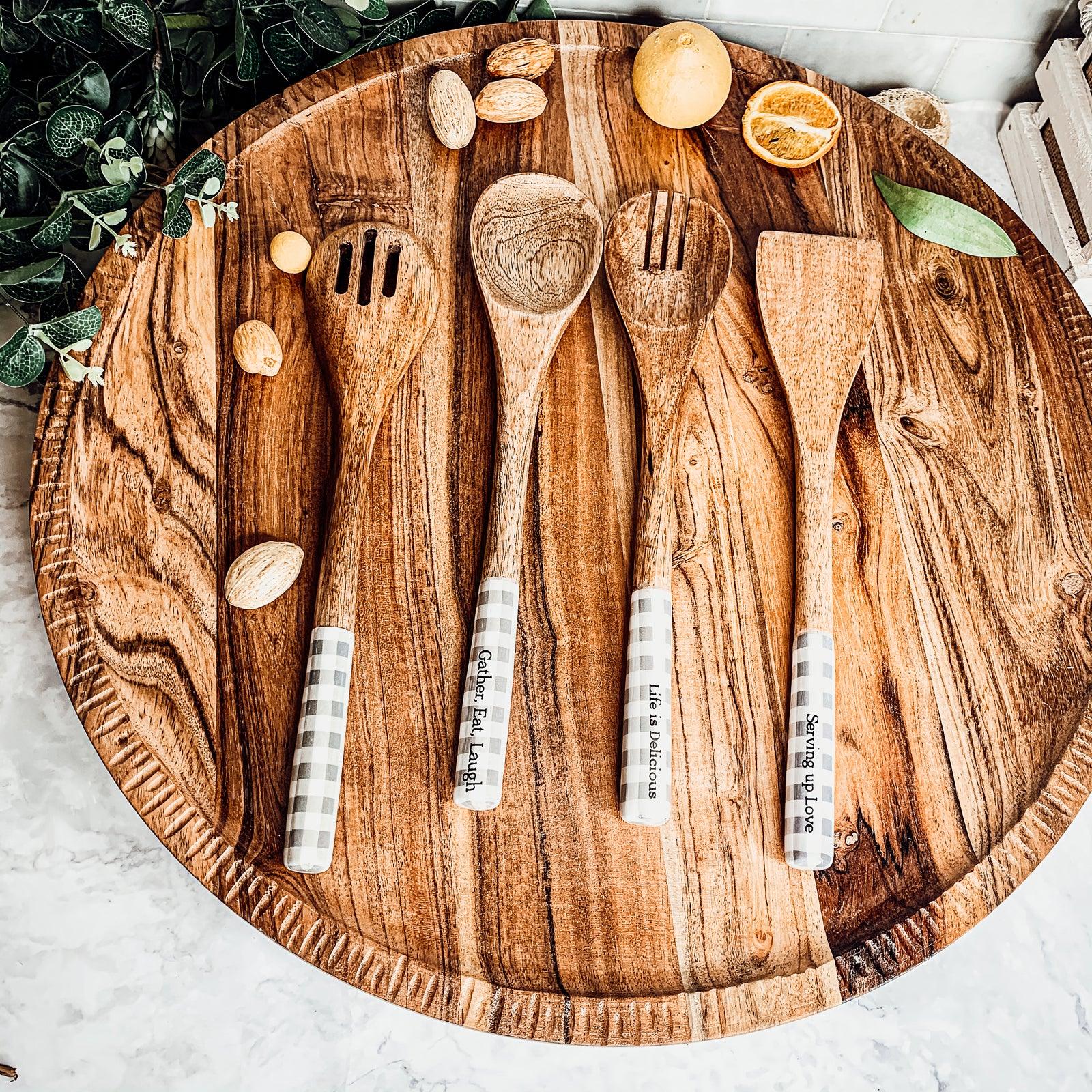 Wooden Serving Utensils Gia Roma
