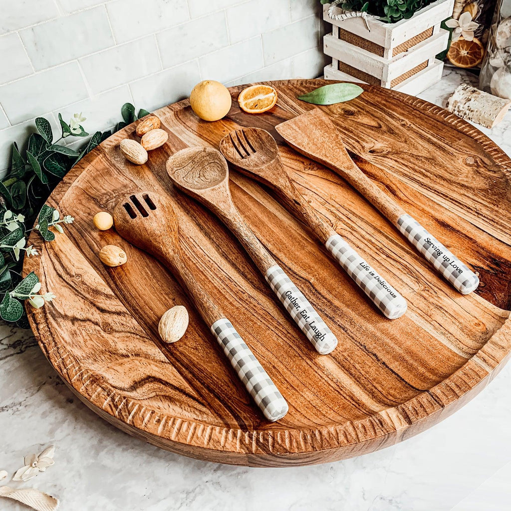 Wooden Serving Utensils Gia Roma
