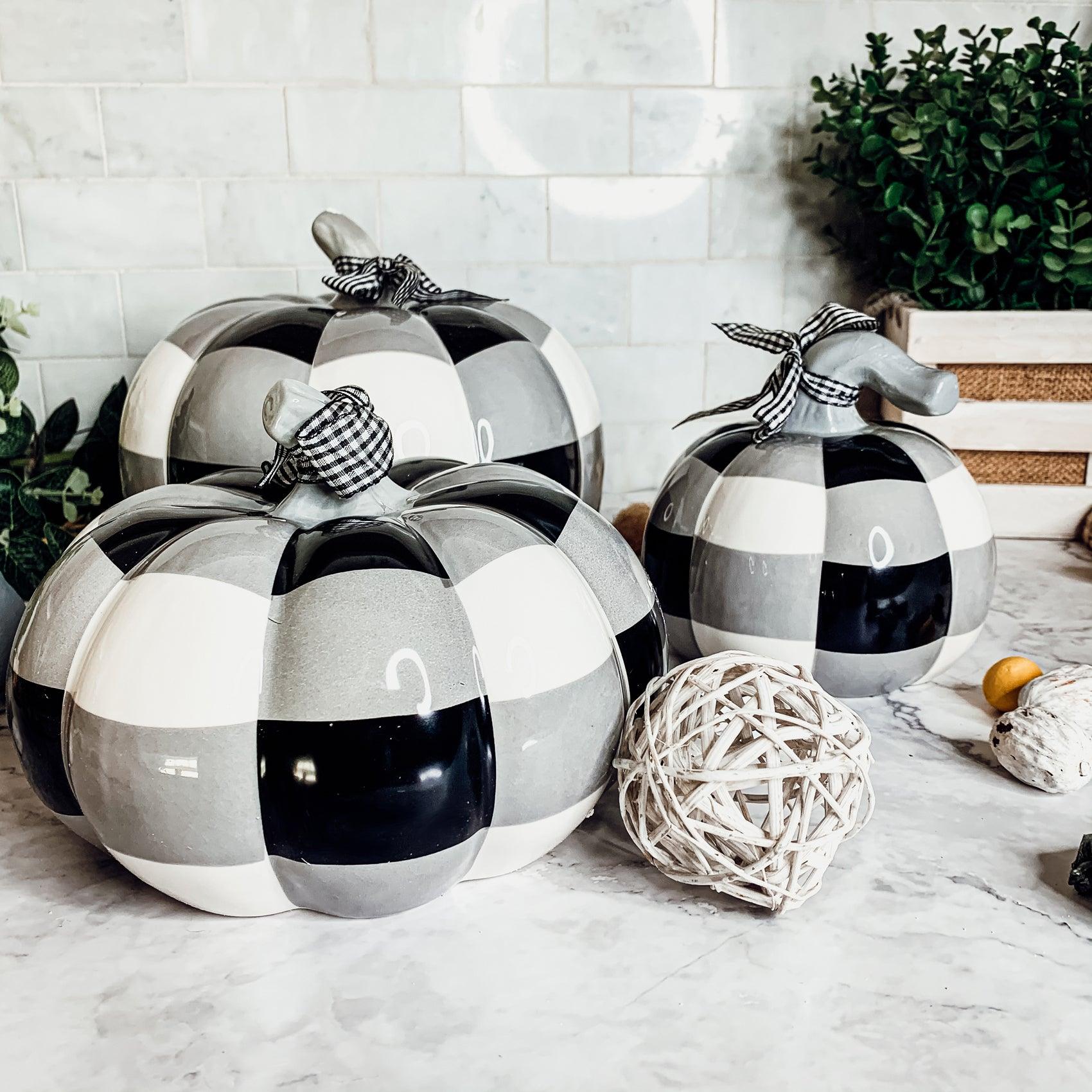 Buffalo Check Pumpkin Gia Roma