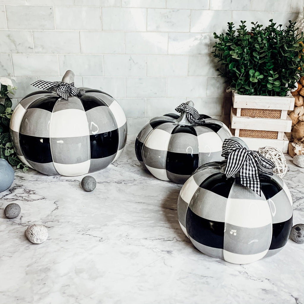 Buffalo Check Pumpkin Gia Roma