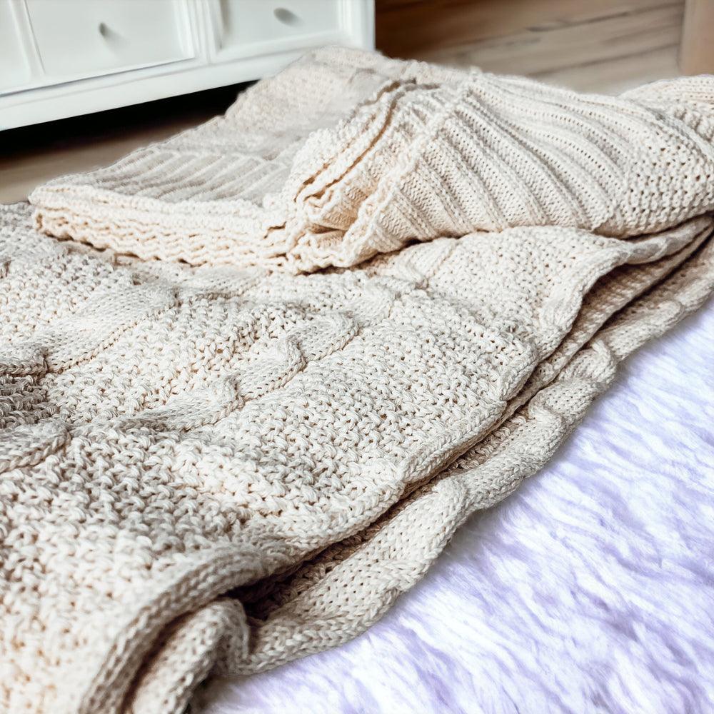 Claret Knit Sweater Throw Gia Roma