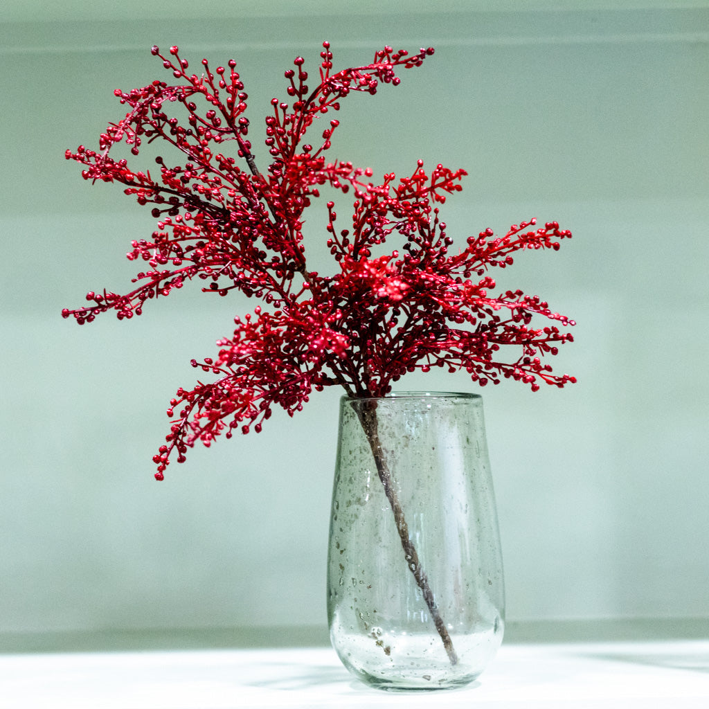 Swedish  Red Pepperberry Pick Branches Designs
