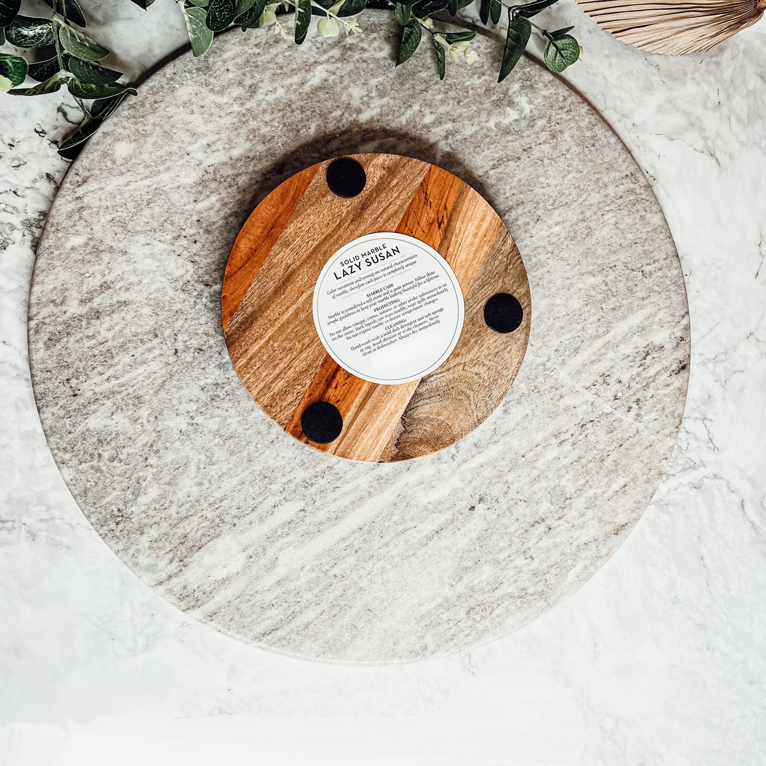 Marble Lazy Susan Gia Roma