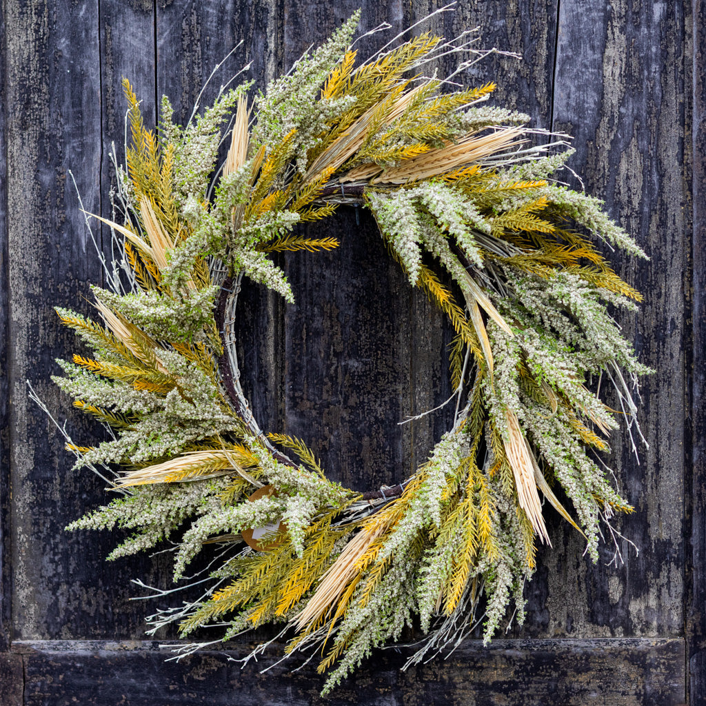 Cream Heather Wreath Branches Designs