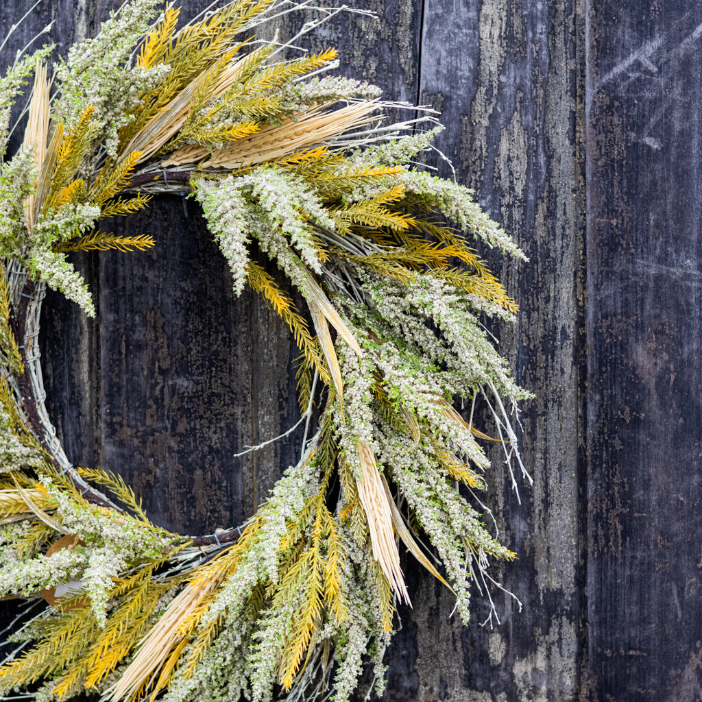 Cream Heather Wreath Branches Designs