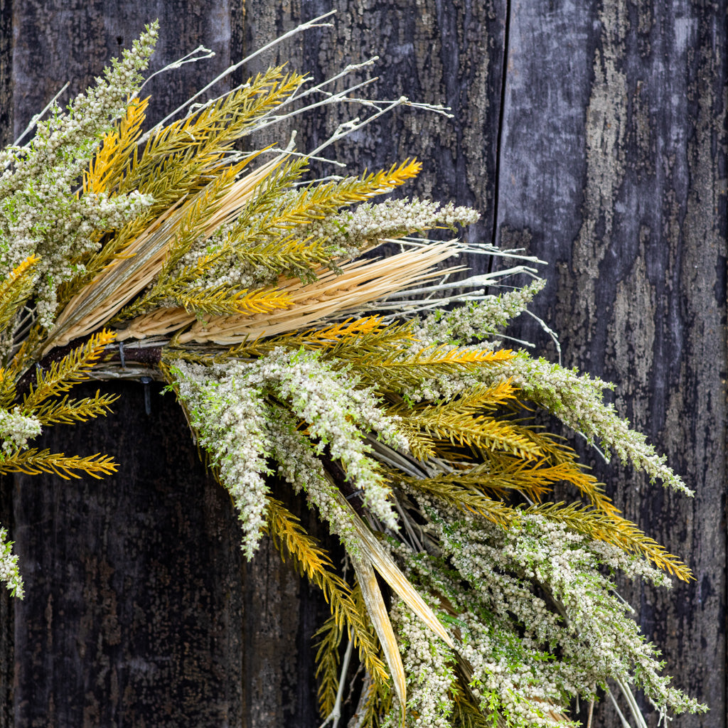 Cream Heather Wreath Branches Designs