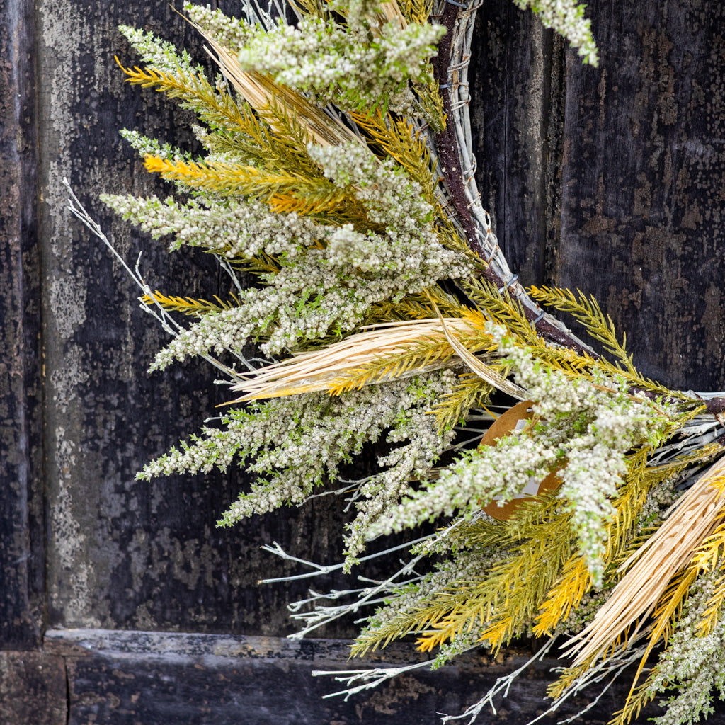 Cream Heather Wreath Branches Designs