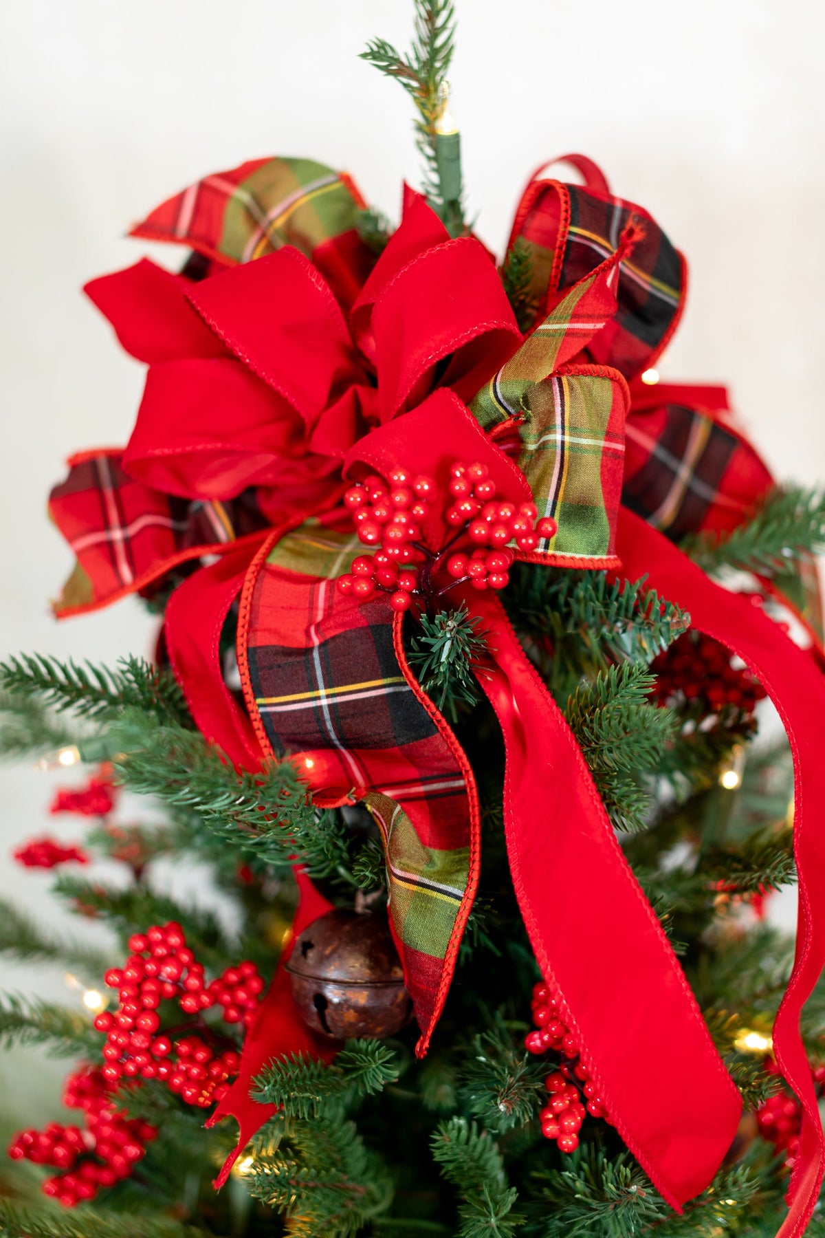 2 ft. Jingle Bell Holiday Pre-Lit Decorated   Tree Branches Designs