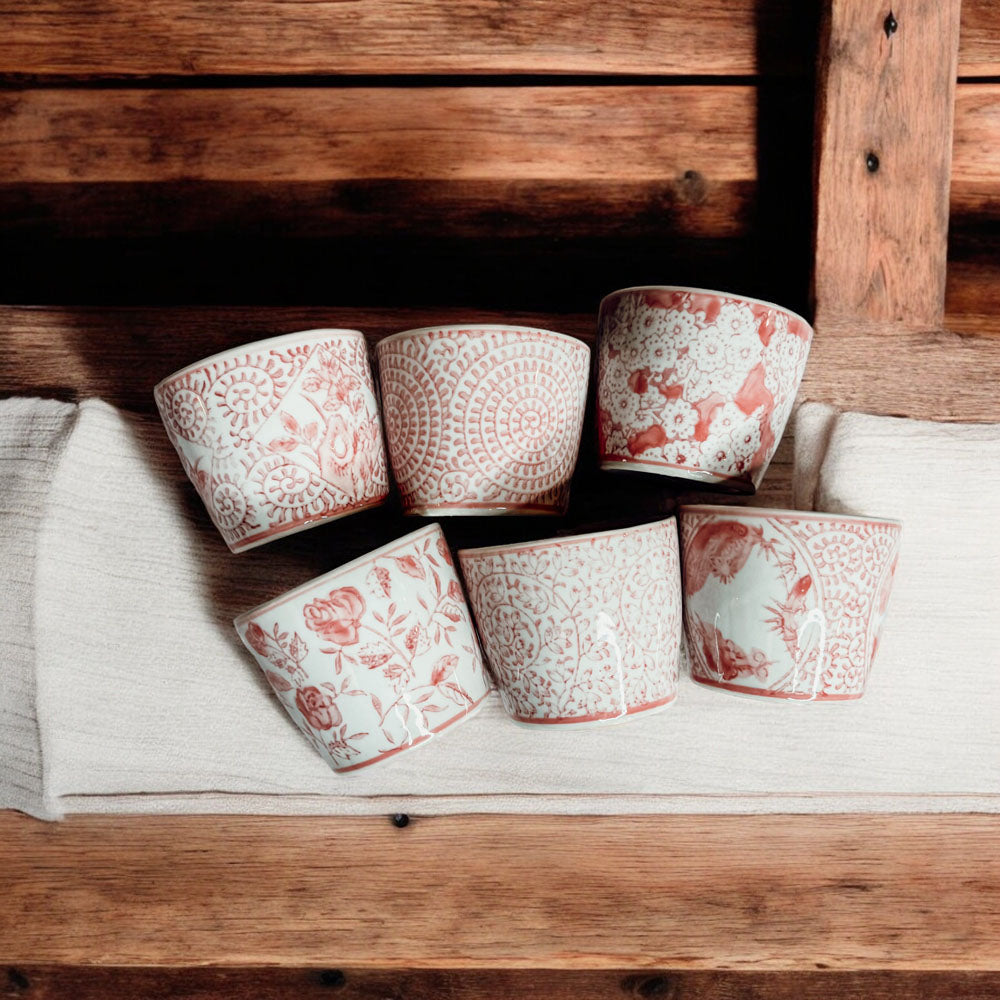 Mini Pink Cachepots Gia Roma