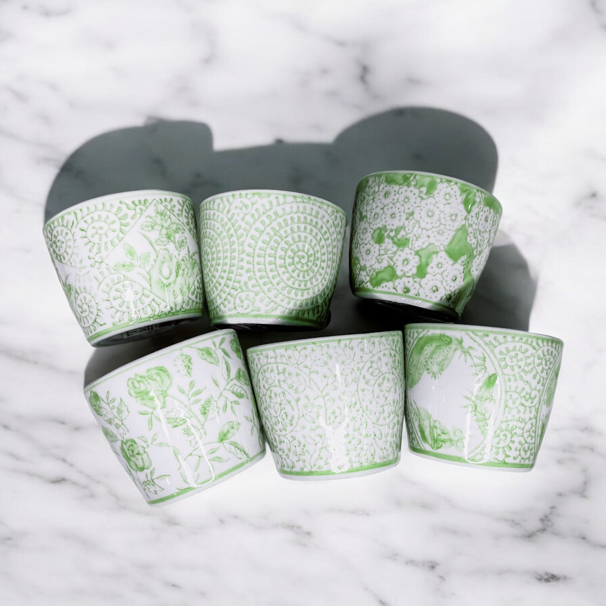 Mini Green Cachepots Gia Roma