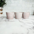 Mini Pink Cachepots Gia Roma