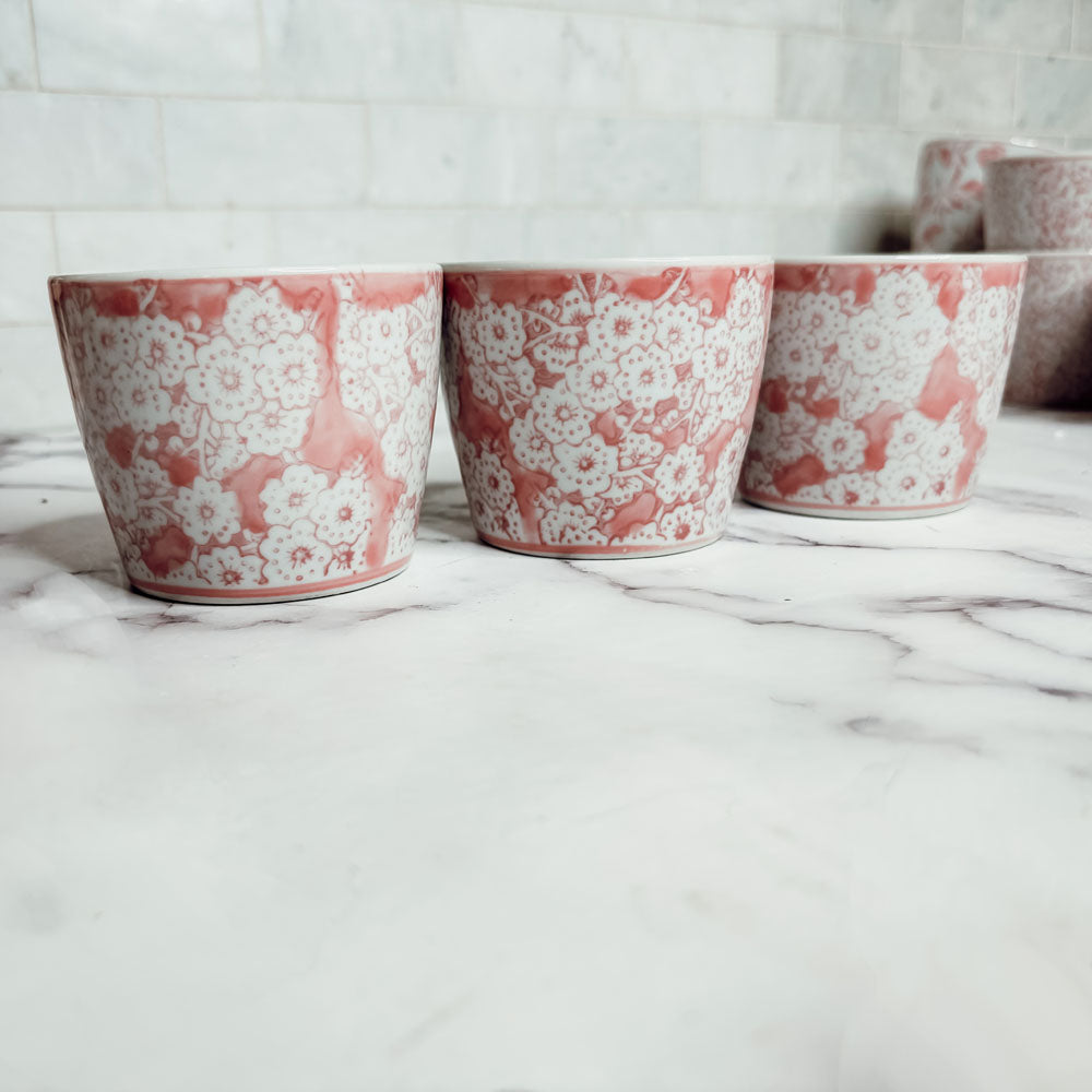 Mini Pink Cachepots Gia Roma