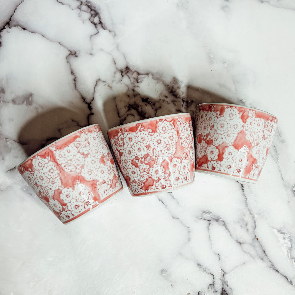 Mini Pink Cachepots Gia Roma