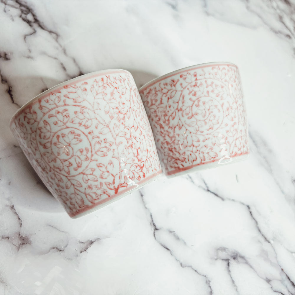 Mini Pink Cachepots Gia Roma