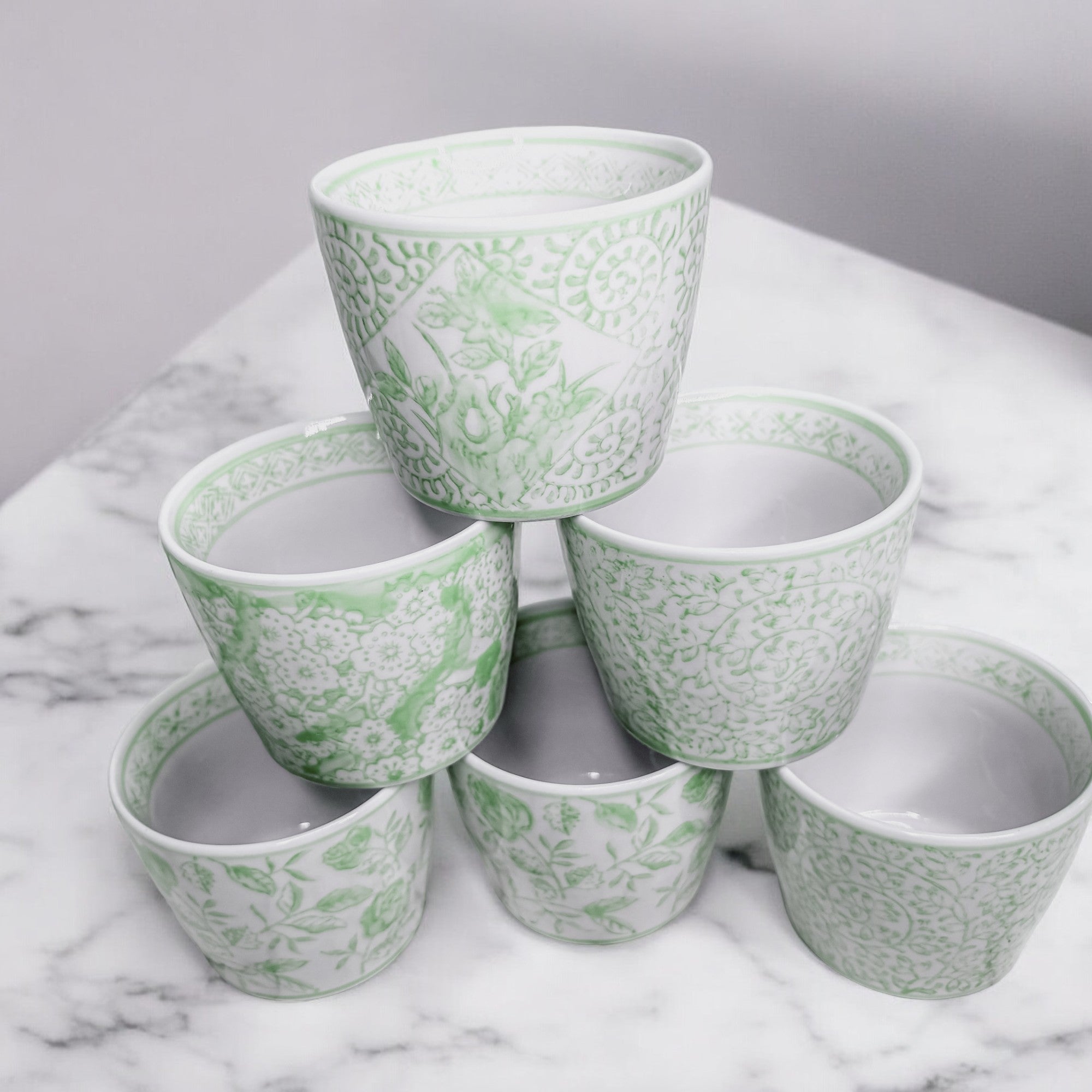 Mini Green Cachepots Gia Roma