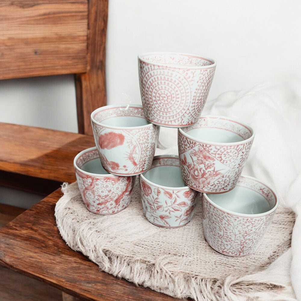 Mini Pink Cachepots Gia Roma