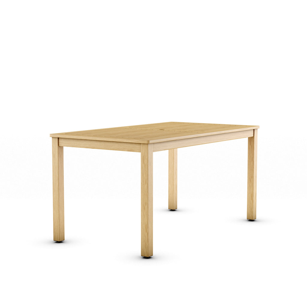 Orlando Wood Table and Manhattan Black Dining Set LifestyleGarden US
