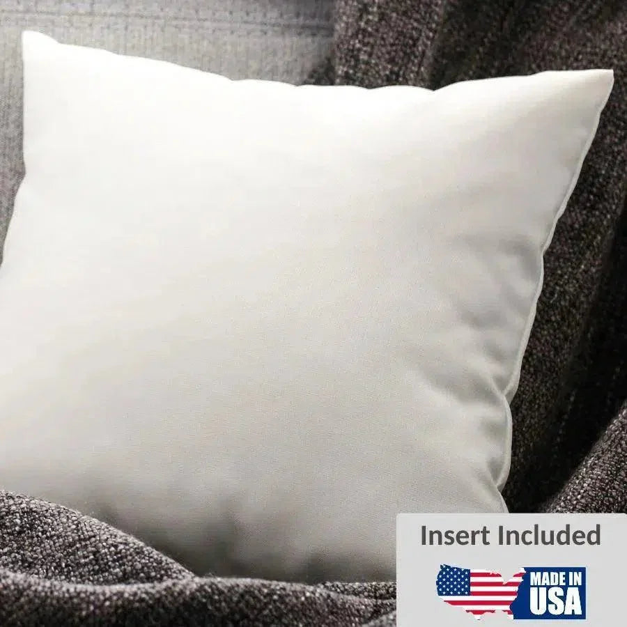 Issue Indigo Stripes Blue Large Throw Pillow Insert
