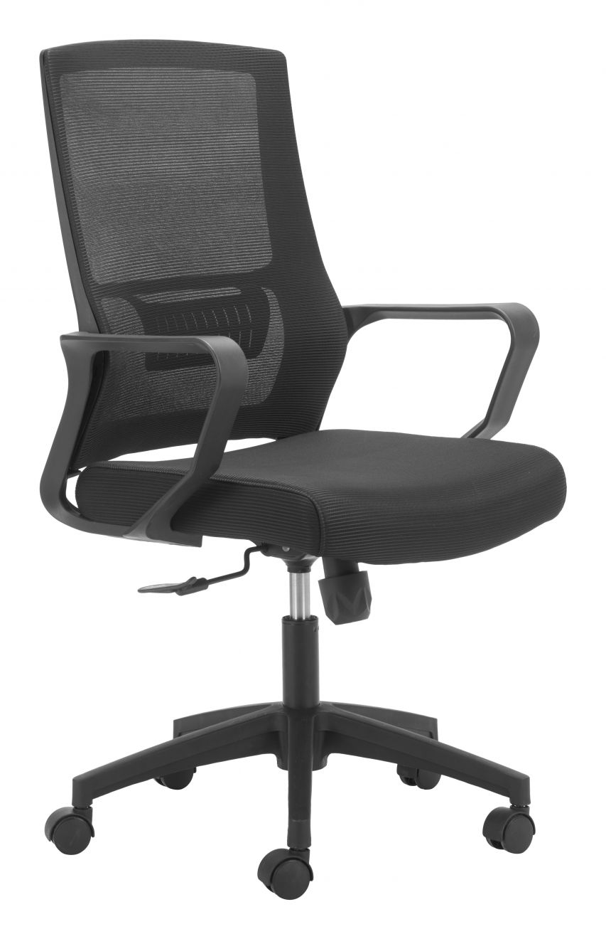 Jett Mesh Fabric Low Back Office Chair LOOMLAN