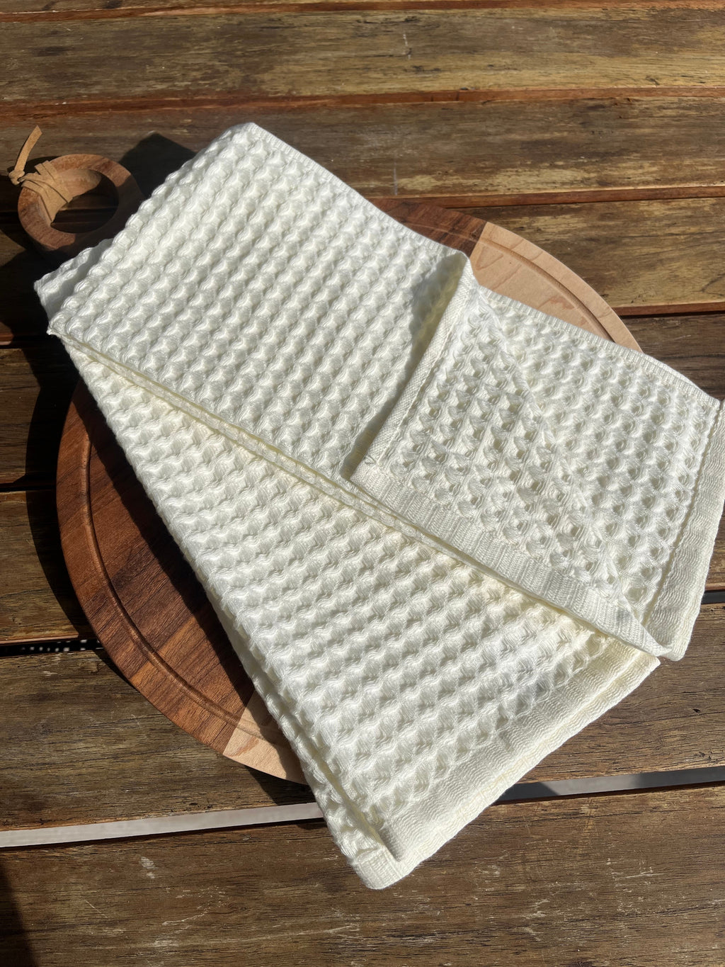 Verona Waffle Kitchen Towels - Set of 2 Busa Designs