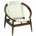 Kareth Brown Barrel Accent Chair