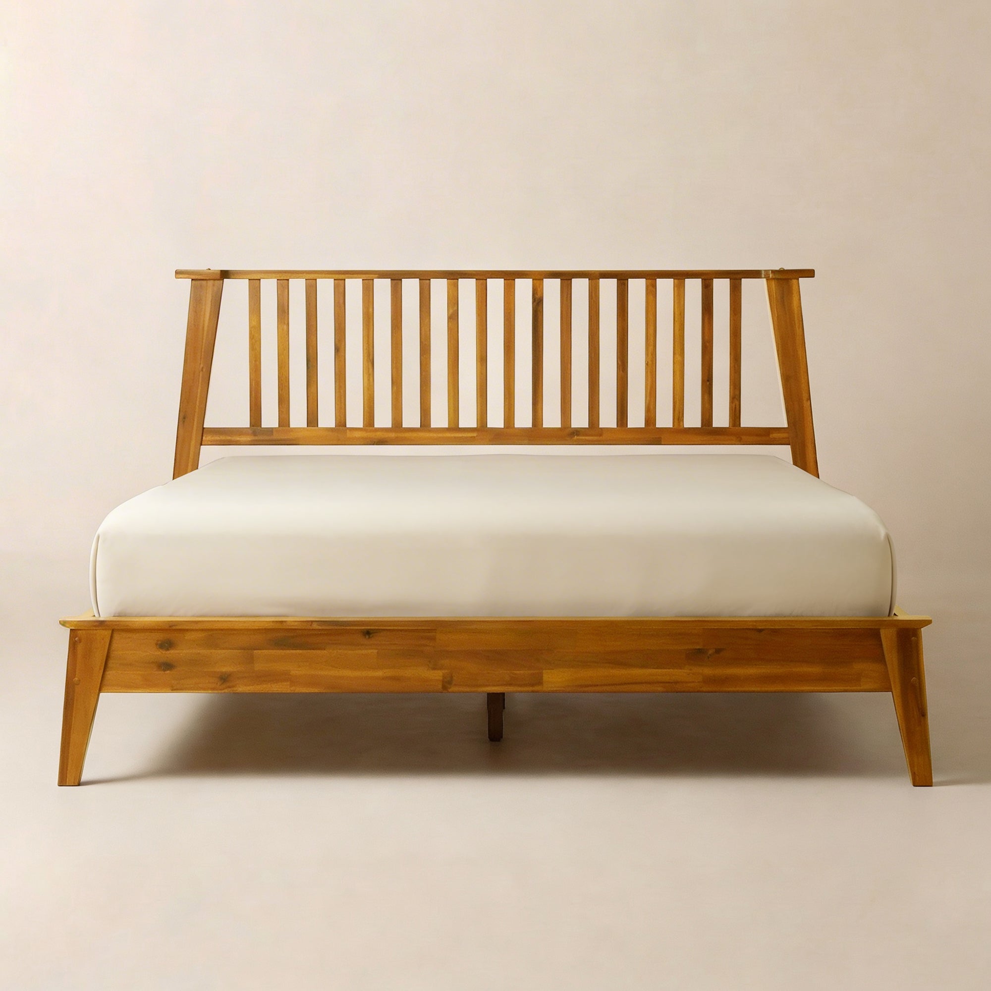 Kaylin Solid Wood Bed Frame Megsu