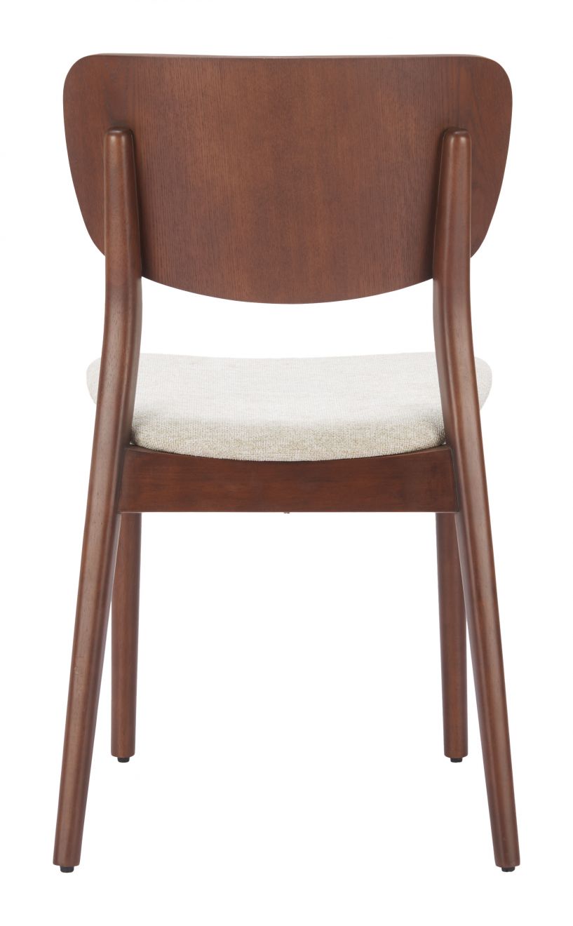 Kellua Fabric Armless Dining Chair 2PC