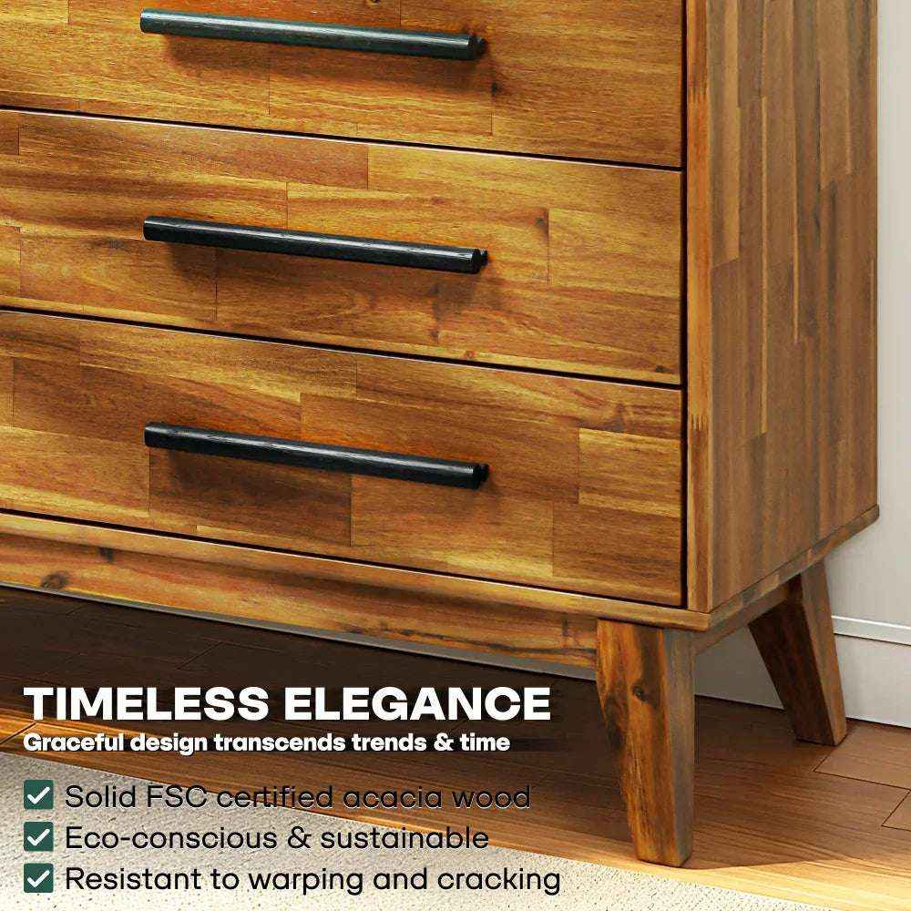Legacy Solid Wood Dresser Megsu