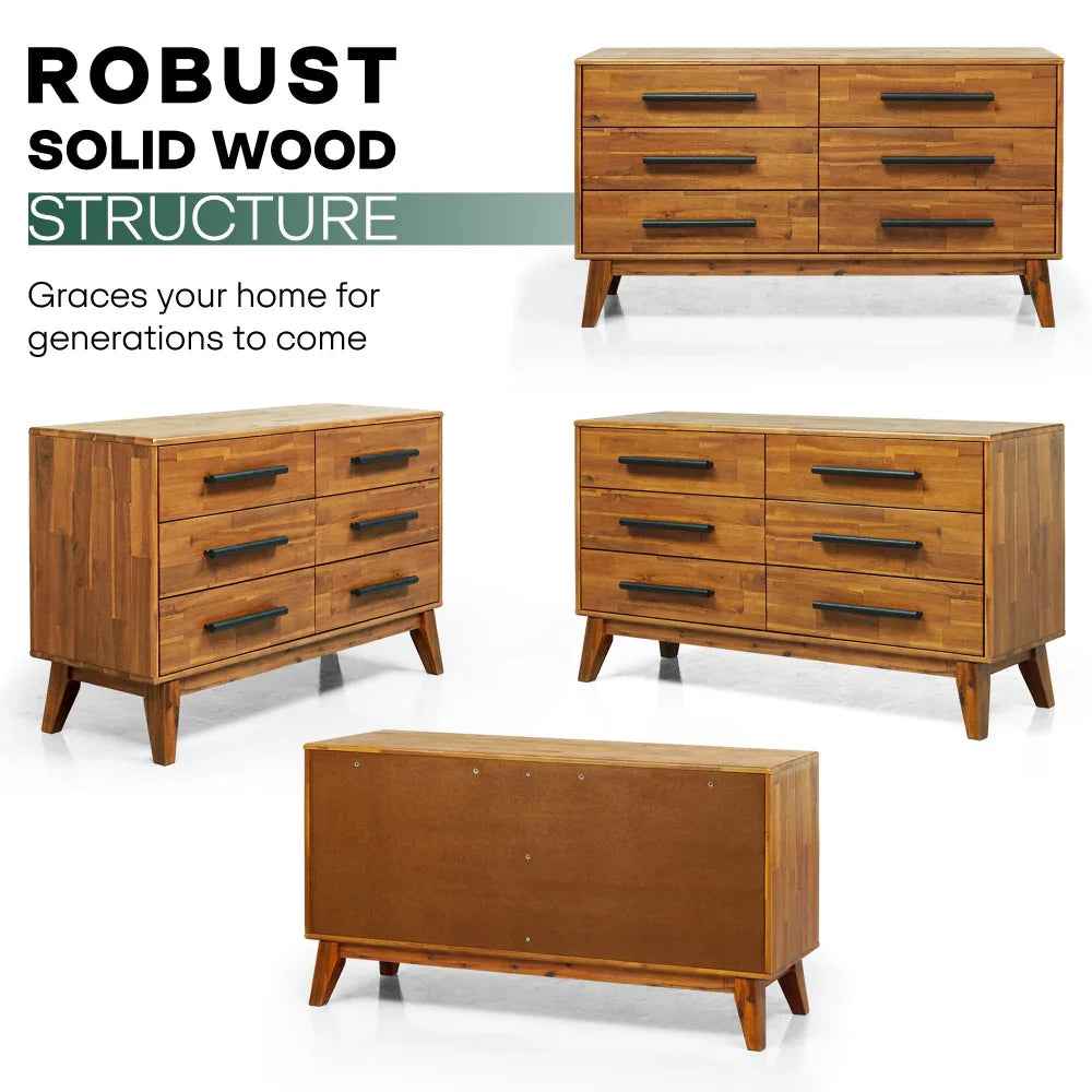 Legacy Solid Wood Dresser Megsu