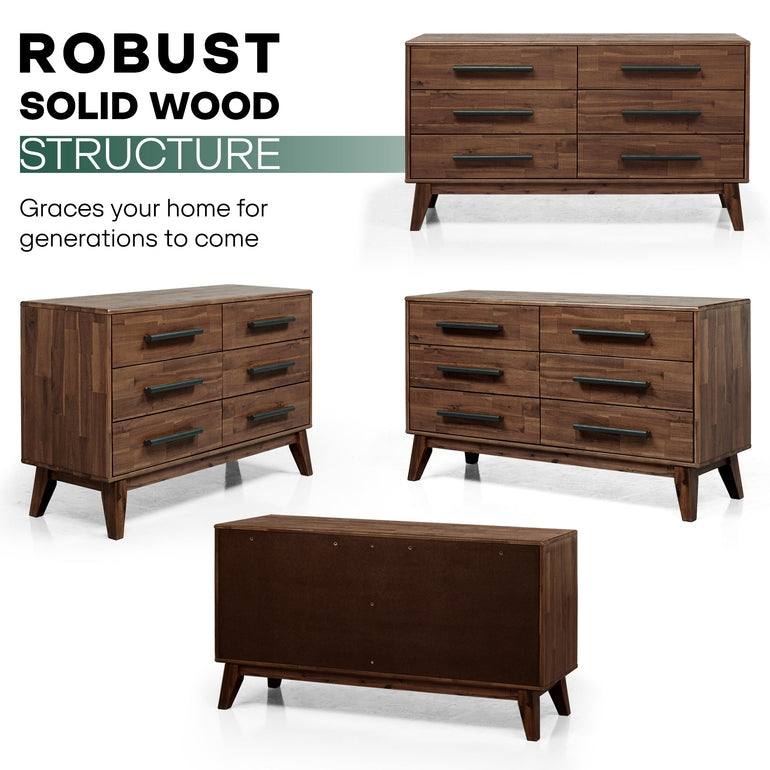 Legacy Solid Wood Dresser Megsu