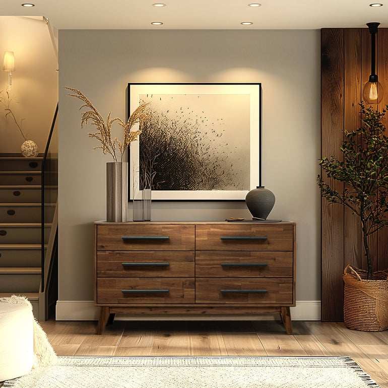 Legacy Solid Wood Dresser Megsu