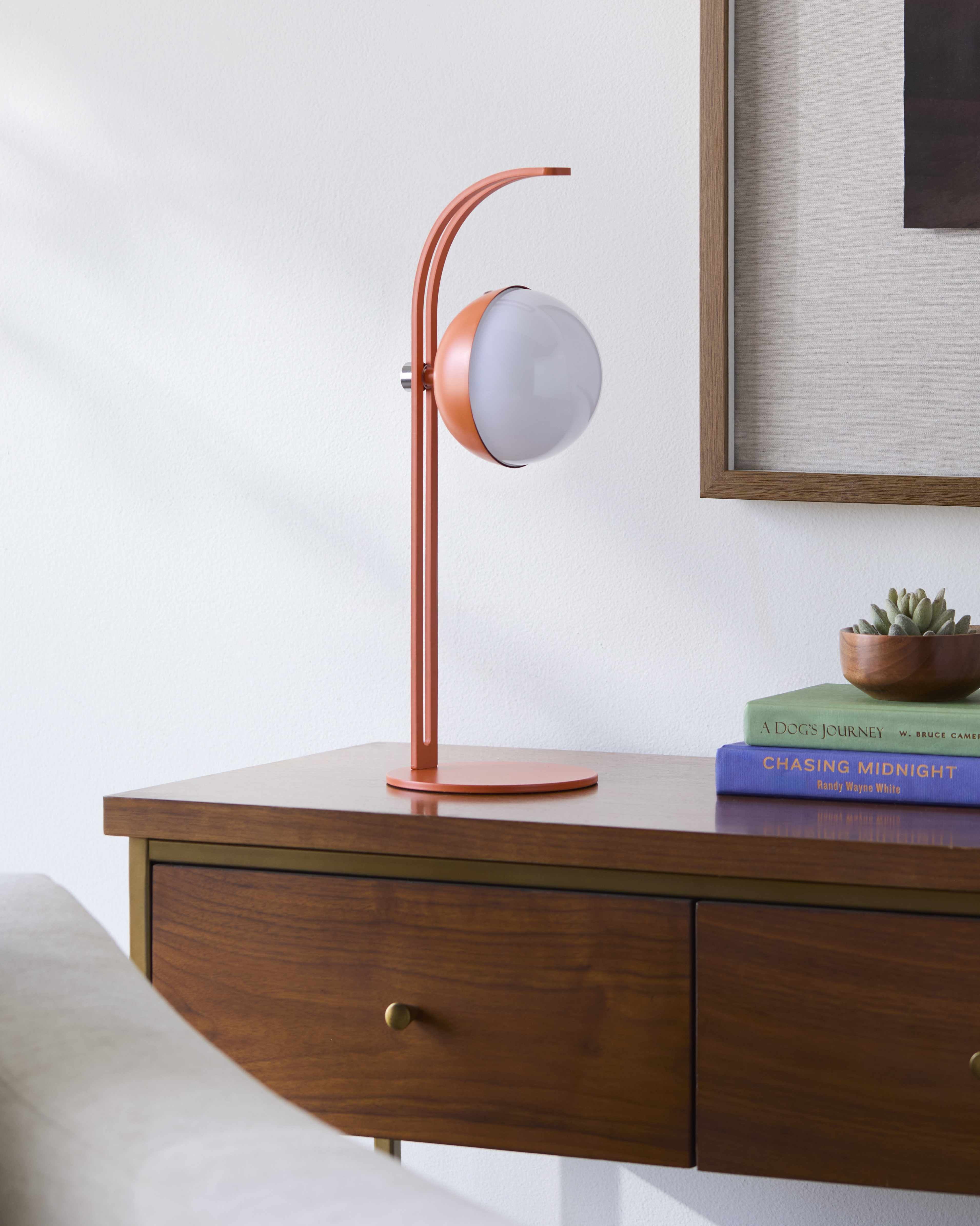 Logovardi Orange Table Lamp Boutique Rugs