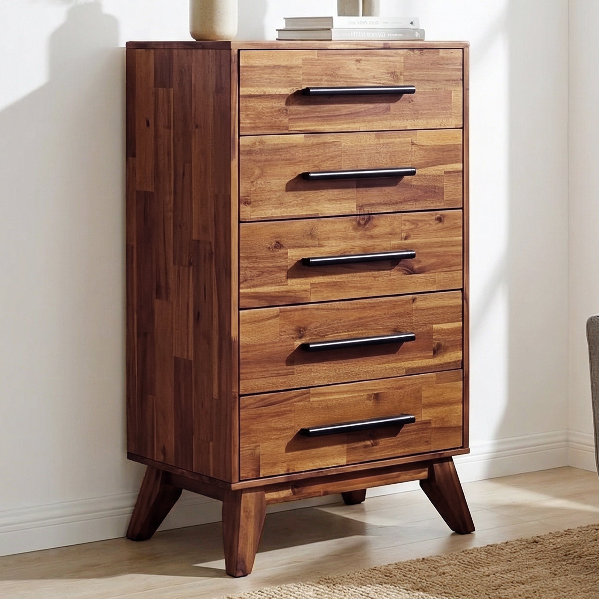 Linea Solid Wood Dresser Megsu