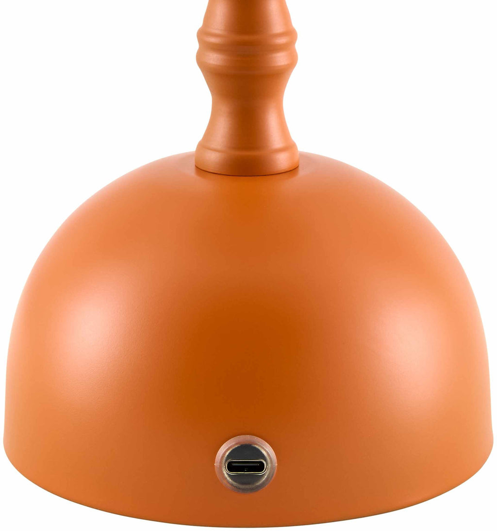 Magdagachi Orange Table Lamp Boutique Rugs