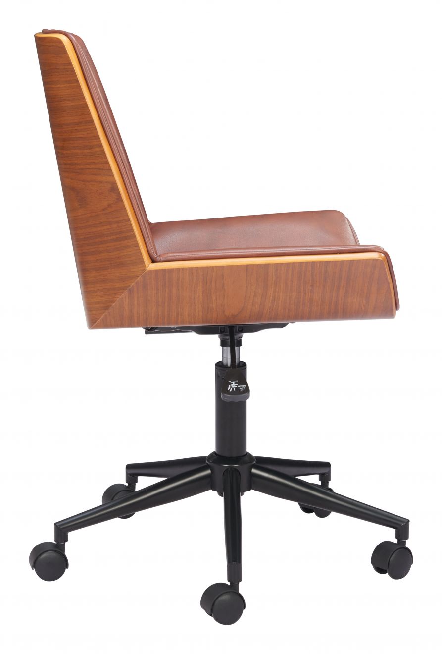 Maker Faux Leather Office Chair LOOMLAN