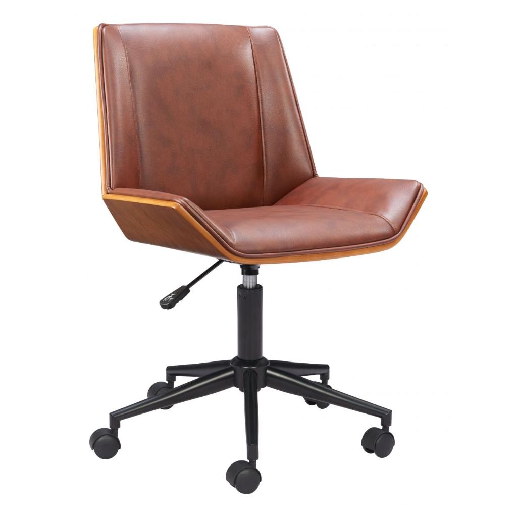 Maker Faux Leather Office Chair LOOMLAN
