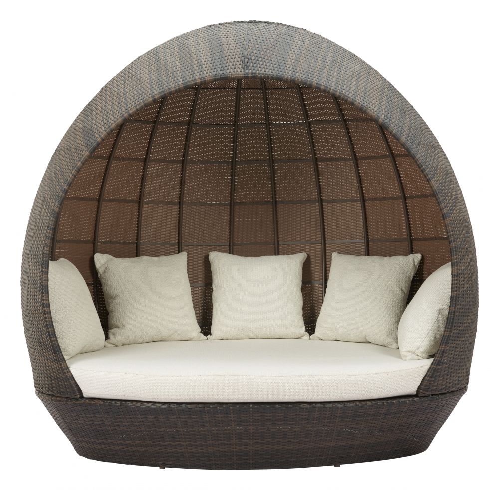 Marisol Olefin Fabric Outdoor Daybed LOOMLAN