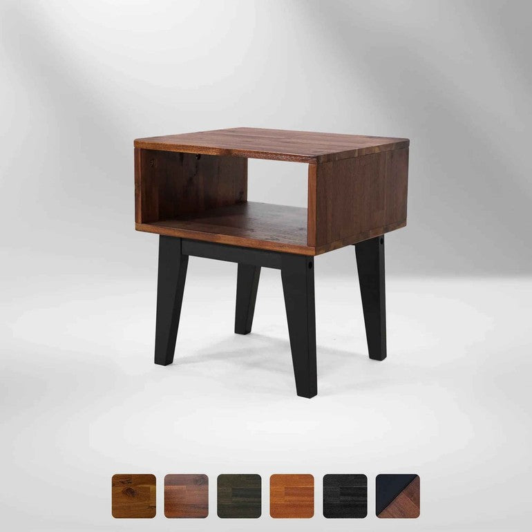 Serena Solid Wood Nightstand Megsu