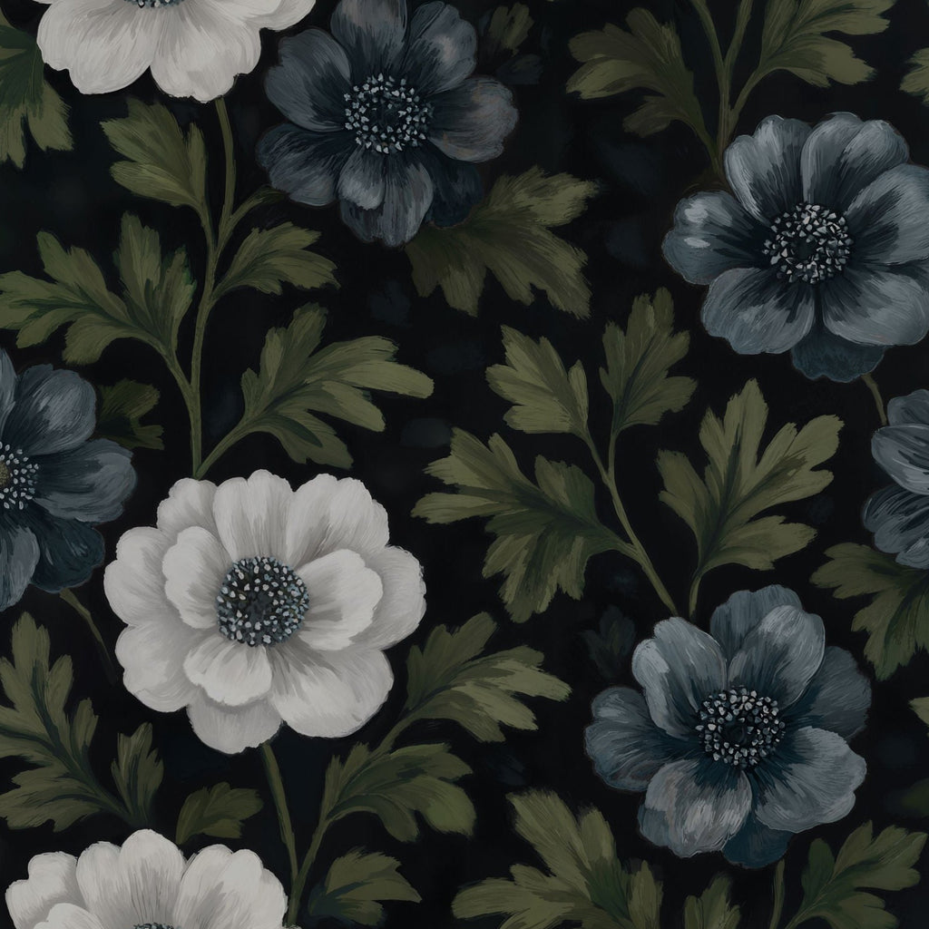 Nocturne Bloom Wallpaper WALL BLUSH