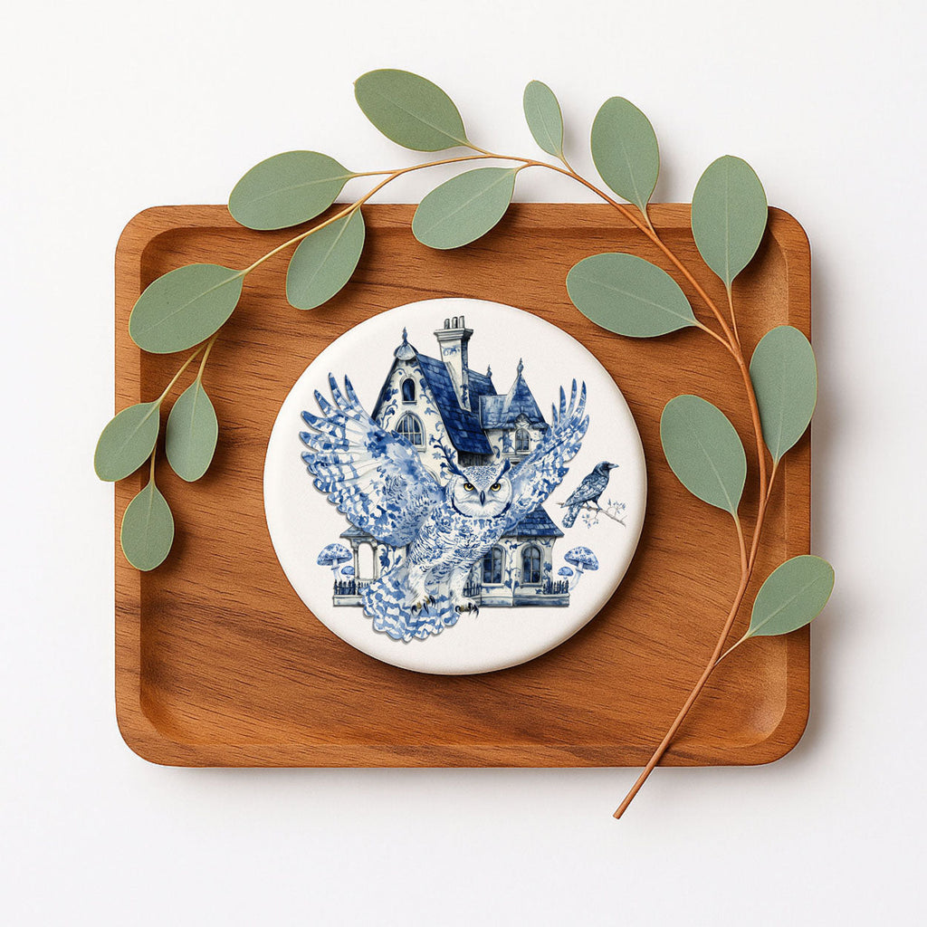 Chinoiserie Halloween Coasters Gia Roma