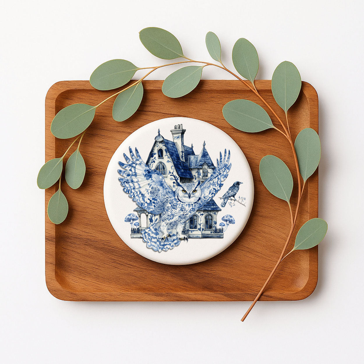 Chinoiserie Halloween Coasters Gia Roma