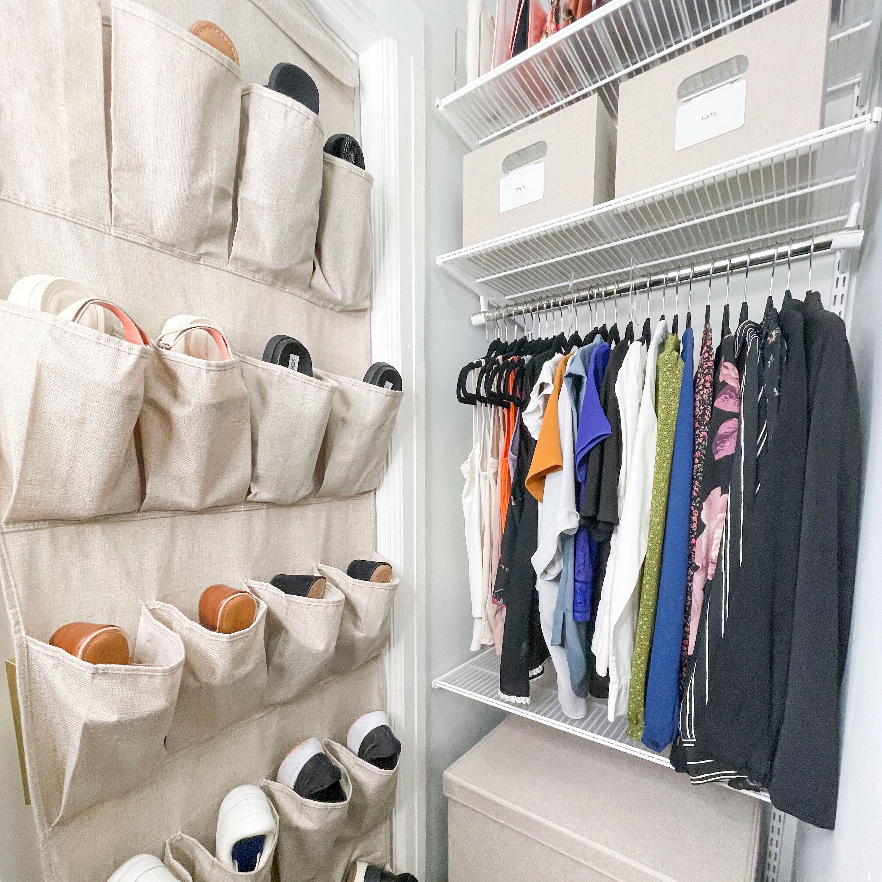 Over The Door Shoe Organizer Horderly