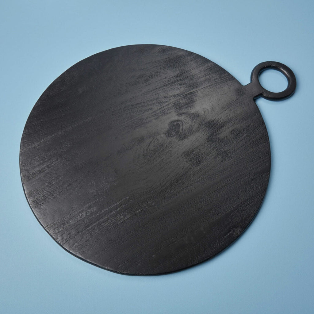 Black Mango Wood Board Tea + Linen
