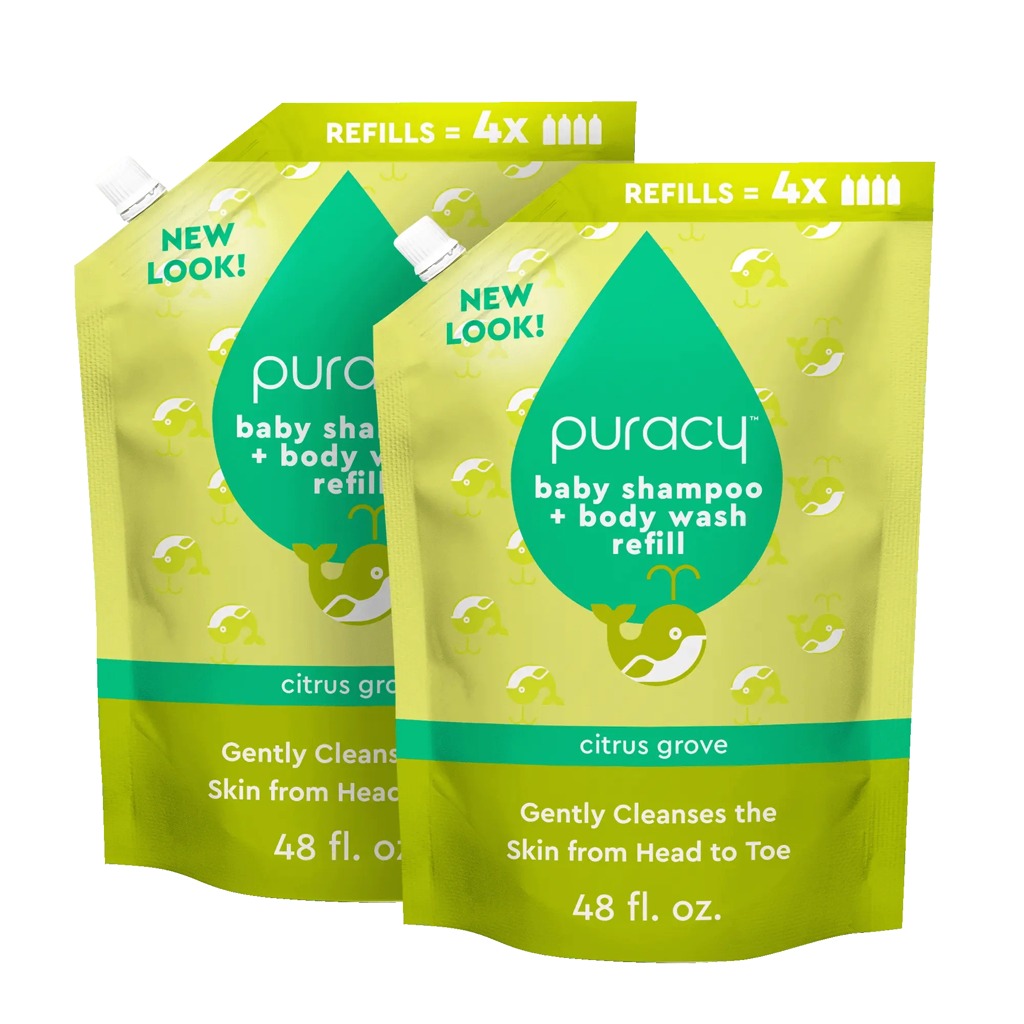 Baby Shampoo & Body Wash (Tear-Free) Puracy