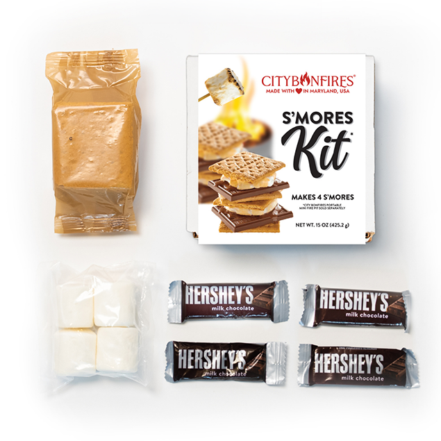 S'mores Kit (Makes 4) City Bonfires